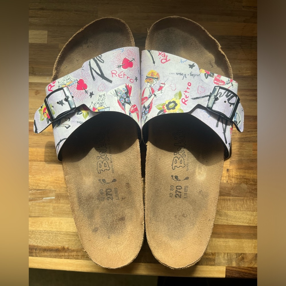 Birki’s by Birkenstock Retro Paris Catalina Slides